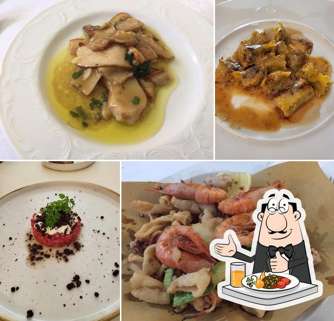 Cibo al Ristorante Da Vittorio