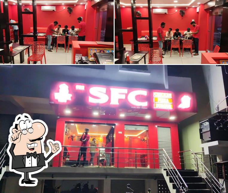 The interior of Sri SFC Restaurant