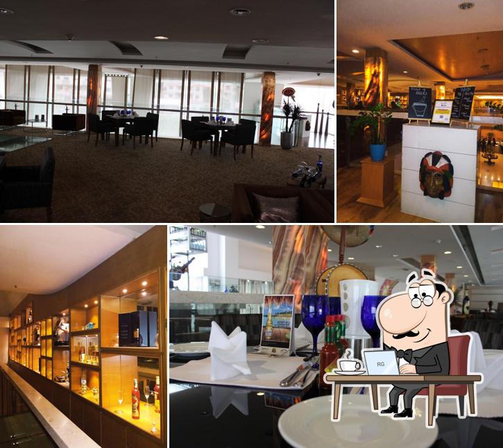 The interior of The Bridge - Mexican Eatery