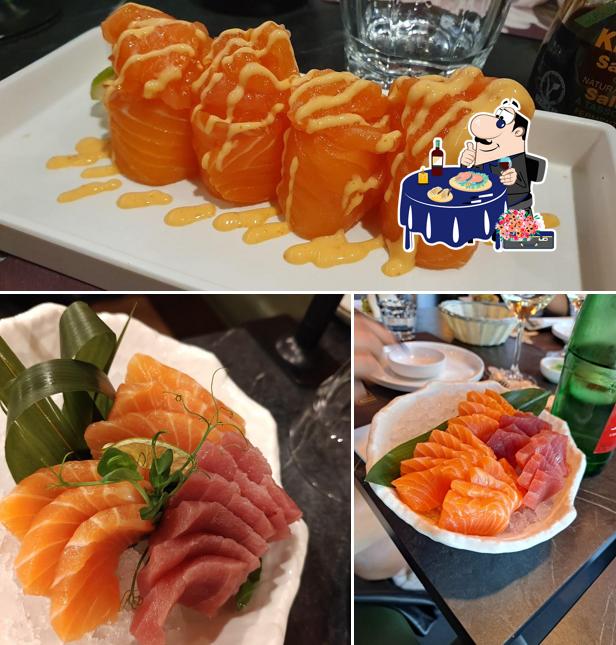 Sashimi al Yuzu sushi