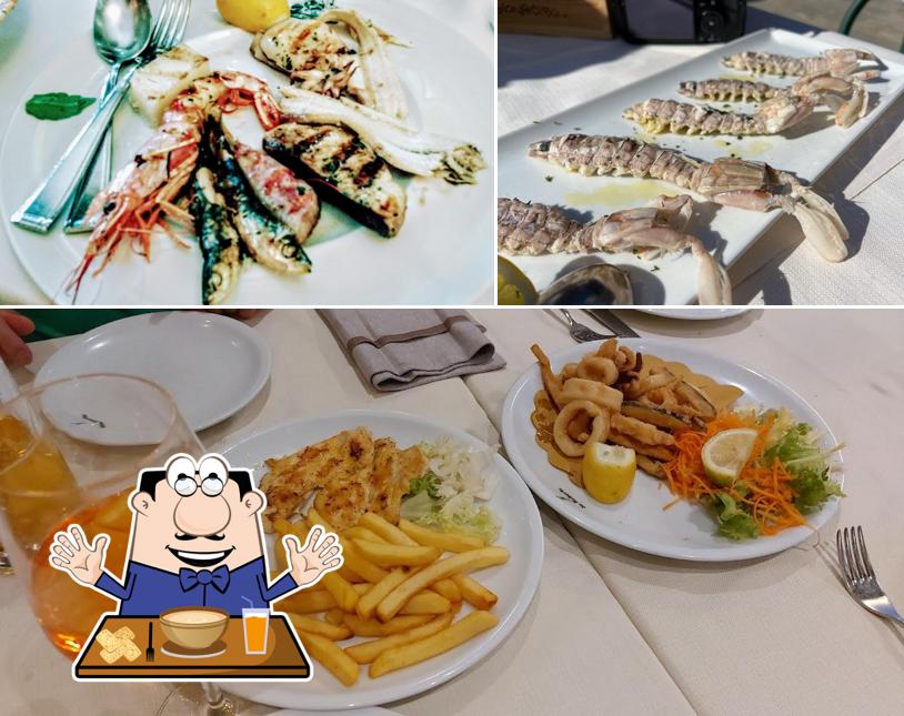 Cibo al Trattoria da Romano