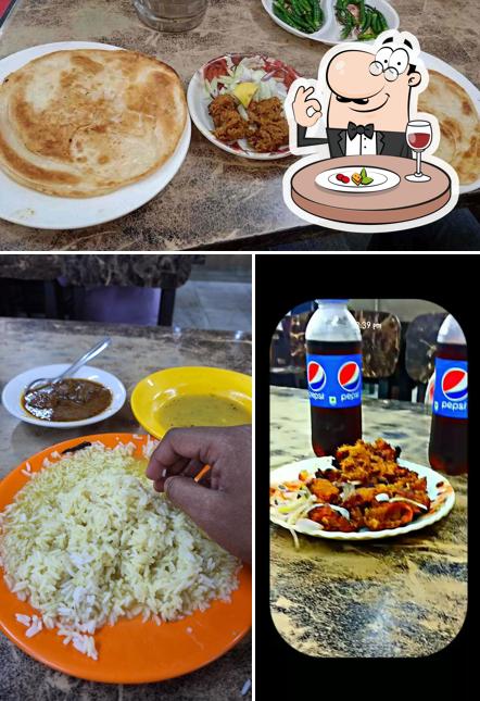 Food at A. Kalam Hotel