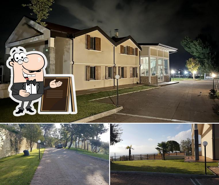 La parte esterna è una caratteristica importante di Agriturismo Tenuta Villa Catena