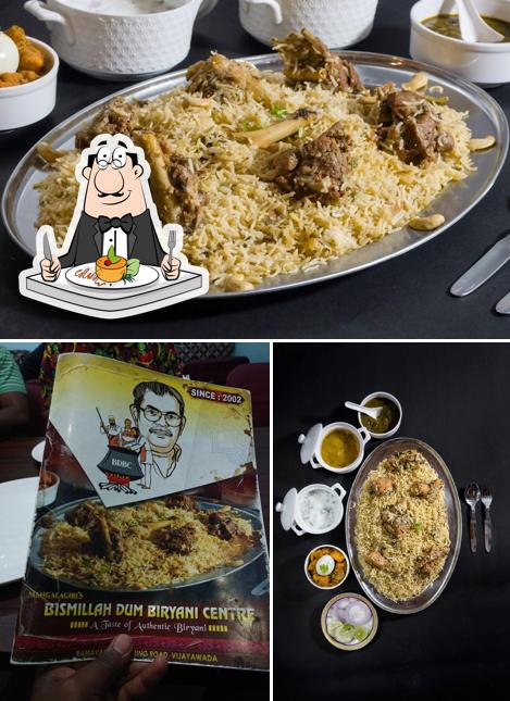 Food at Bismillah Dum Biryani Centre
