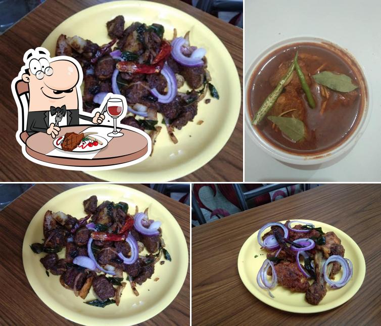 Get meat dishes at Kannur Restaurant