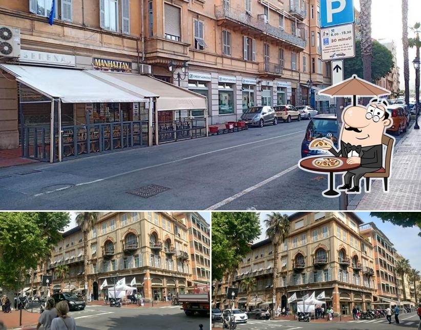 Gli esterni di Manhattan Cafe