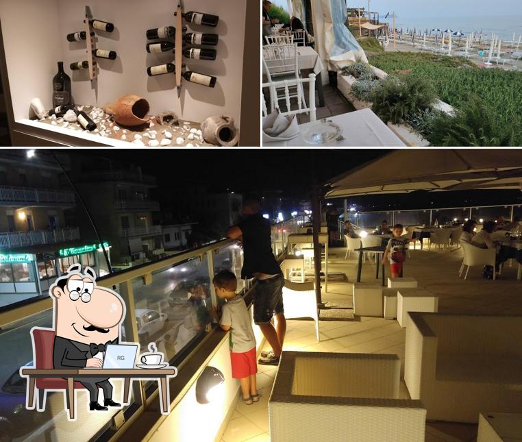 Dai un'occhiata agli interni di Marechiaro Ristorante Pizzeria