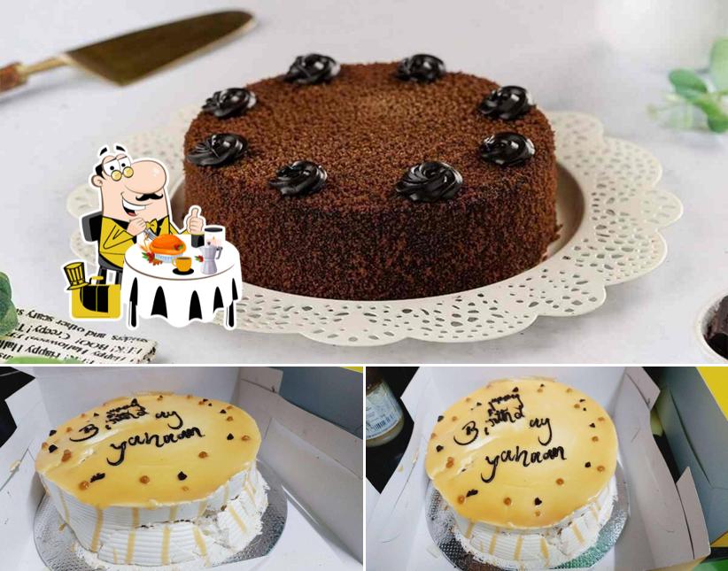 Among various things one can find food and beverage at Ovenfresh Pizzas, Cakes and Desserts