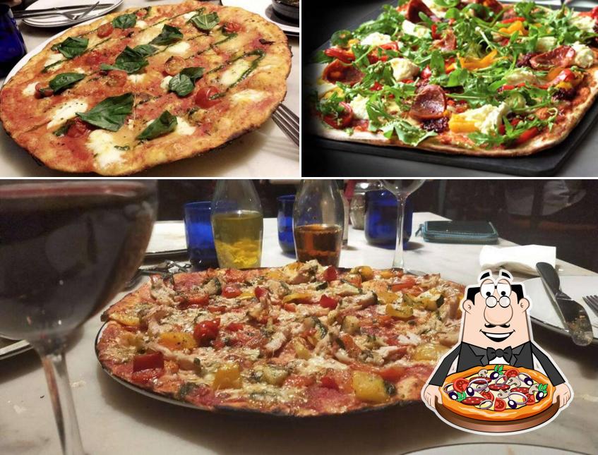 Order various types of pizza