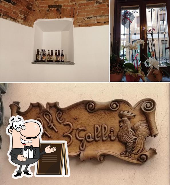 Gli esterni di Bar Bistrot Tre Galli