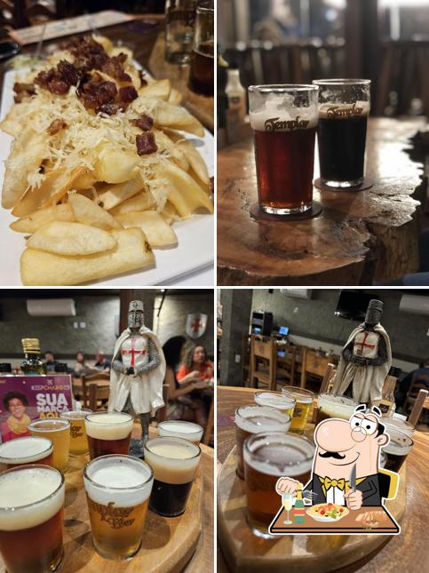 Mousse de chocolate em Templar Bier BrewPub Cervejaria Artesanal Bar e Restaurante