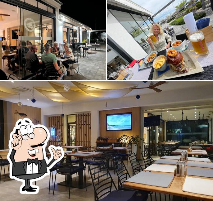 Gli interni di Pizzeria 9 bofora