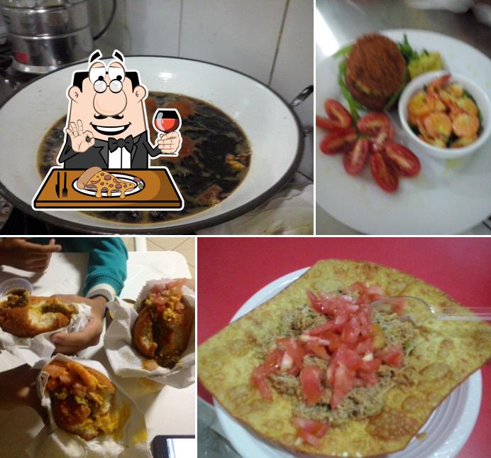 Escolha pizza no Acarajé do Chef