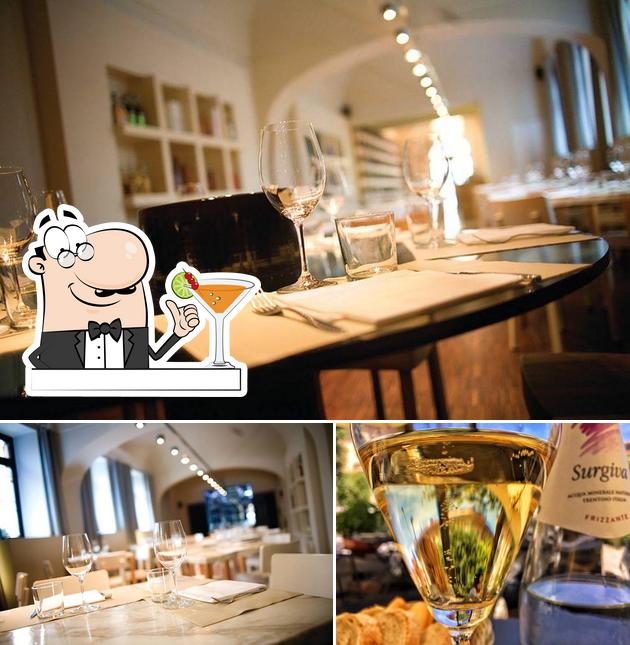 Prenditi un drink dal menu