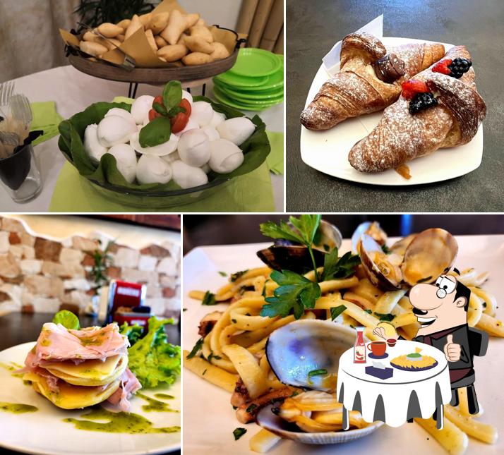 Piatto di formaggi al Garden Caffè & Cucina