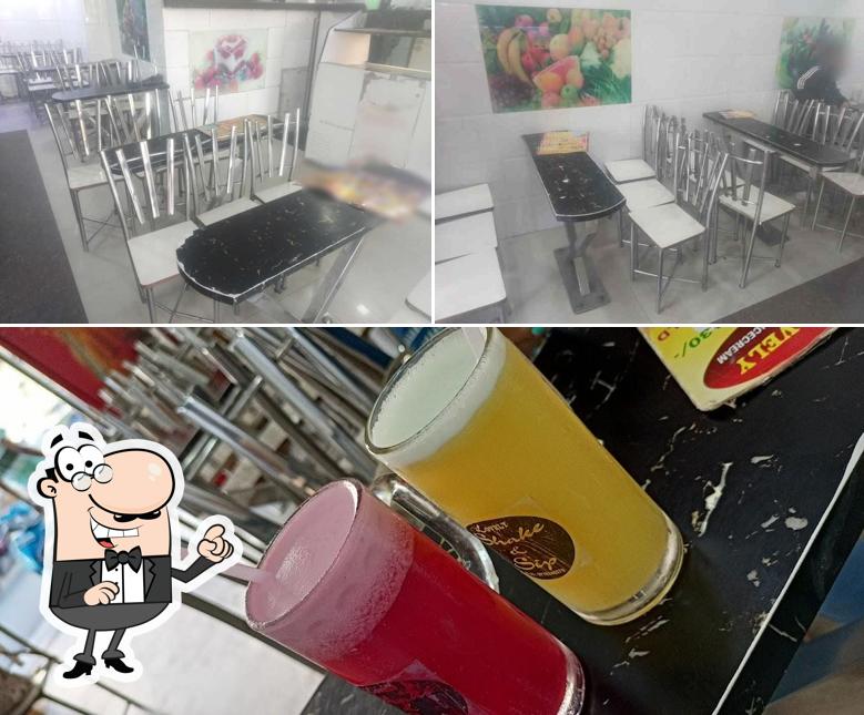 The interior of Lovely Fruit Juice