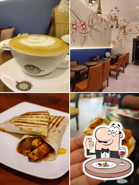 Food at Love & Latte CBD Belapur