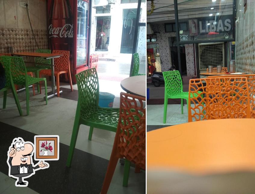 The interior of Lovely kulcha's