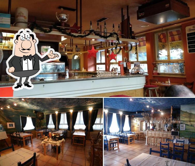 Gli interni di Griechische Taverne Ouzeri Mythos