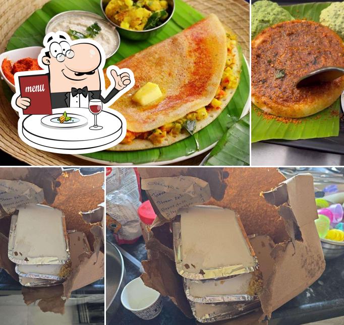 Food at The Naidu’s South Indian Cafe