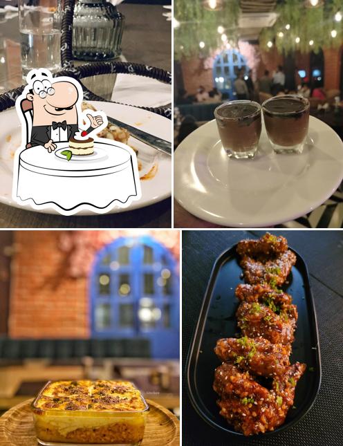 The Urban Hive provides a range of desserts