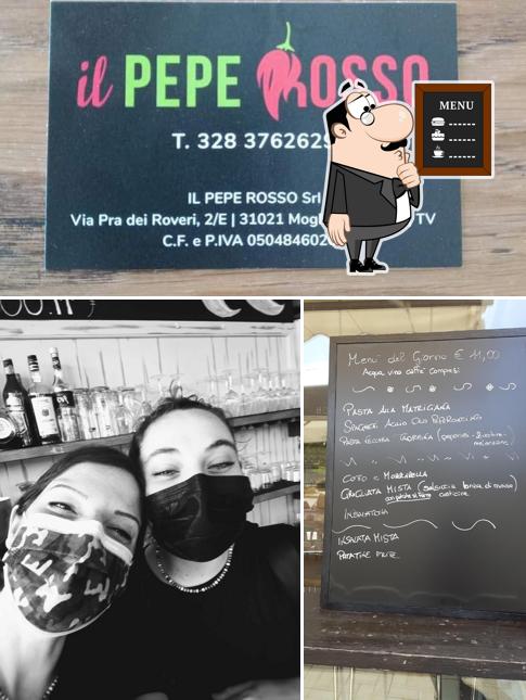 Leggi le specialità del giorno sulla lavagna