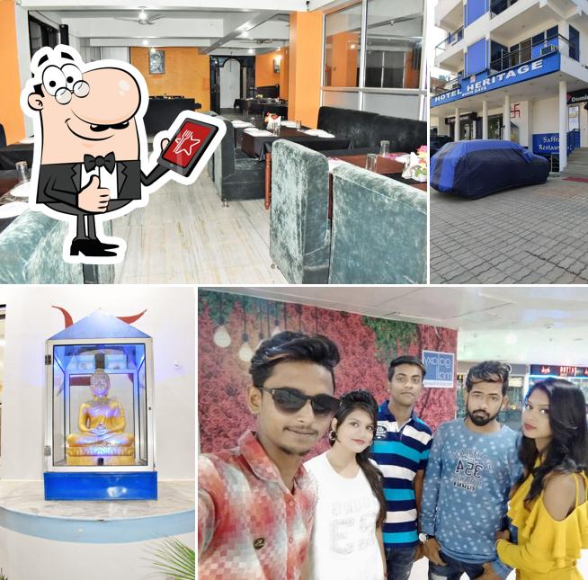 Look at the pic of Saffron Restaurant