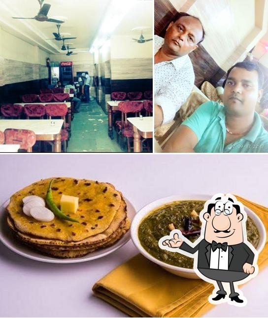 Check out the photo displaying interior and food at Shree Ram Dhaba