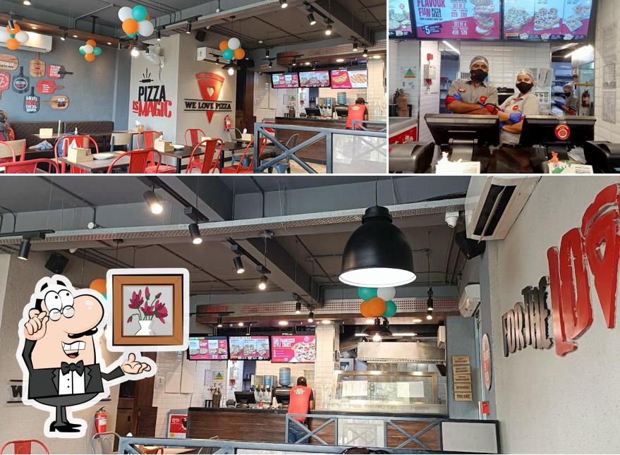 The restaurant's interior and beverage