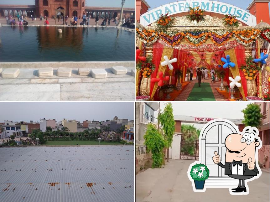 Check out how Virat Farm House looks outside