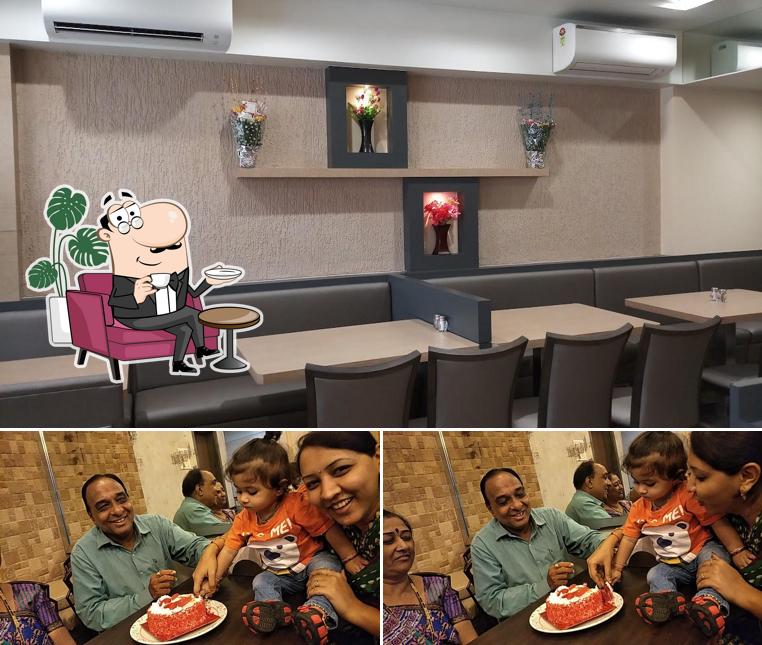 The interior of Ashok Veg