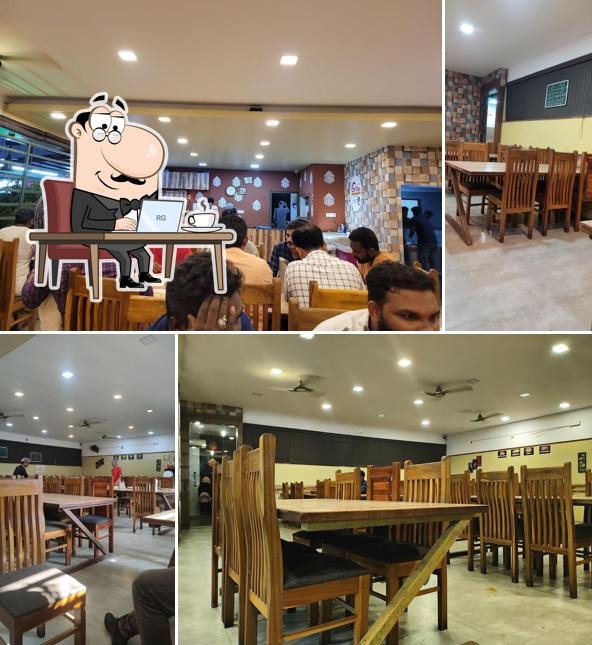 The interior of Red Chillies Family Restaurant