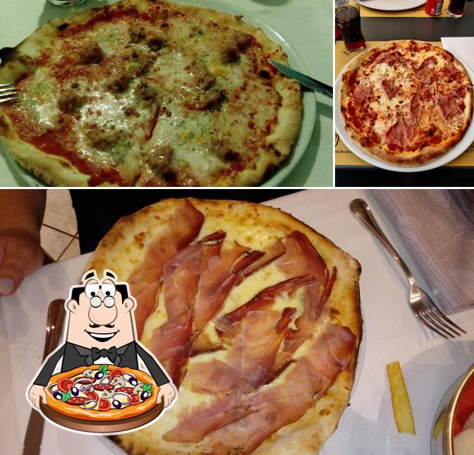 Scegli tra le molte varianti di pizza