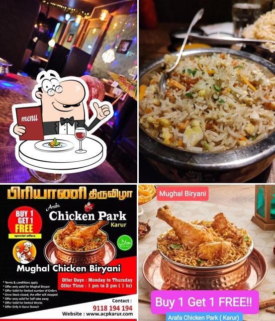 Meals at Arafa Chicken Park Restaurant ( Karur ) அரஃபா சிக்கன் பார்க் ( கரூர் )