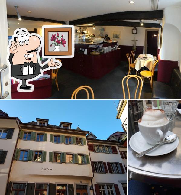 La interni e dolce del ristorante