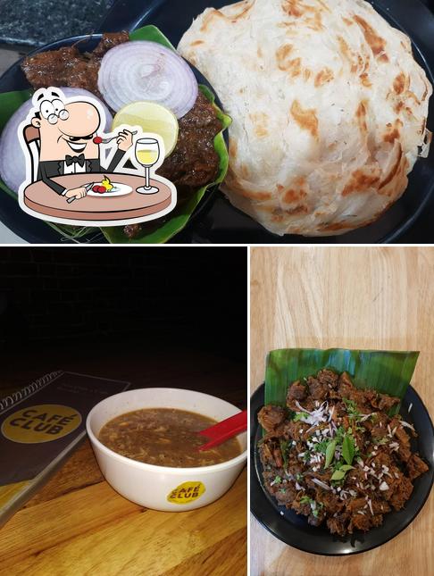 Food at Cafe club