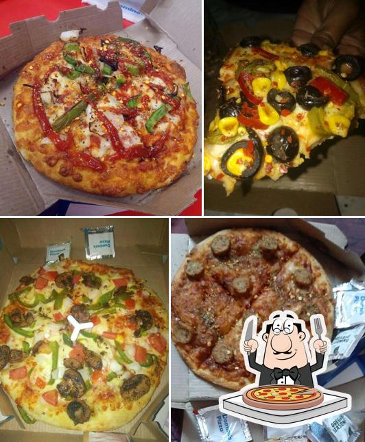 Order pizza at Domino's Pizza