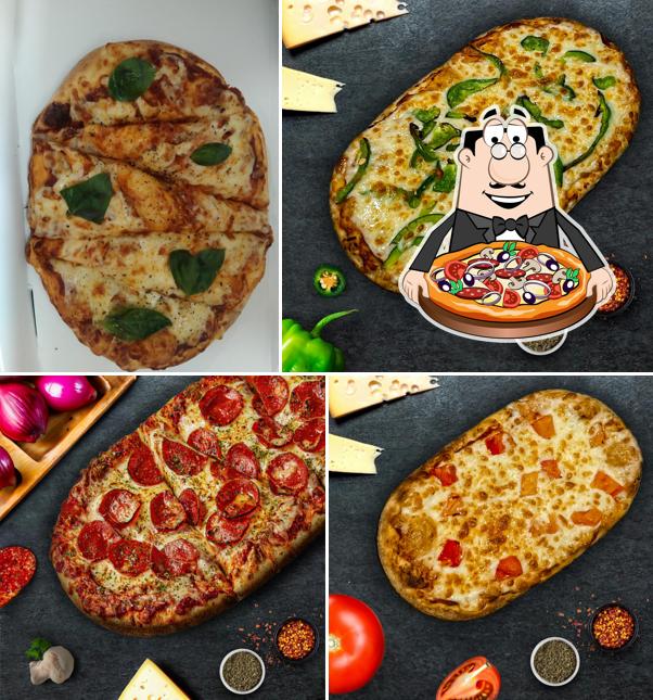 Order various variants of pizza