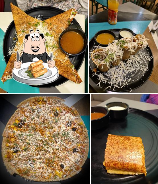 Spring rolls at H Dosa Restaurant