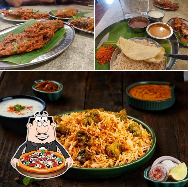 Get pizza at Hotel Karavali