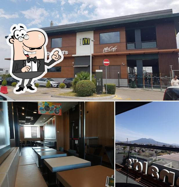 Gli esterni di McDonald's Casoria