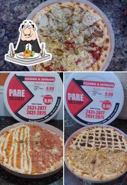 Platos en Pizzaria Pare Presidente Dutra
