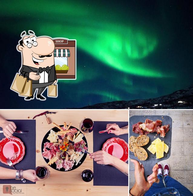 Guarda l'area esterna di Be Social Café