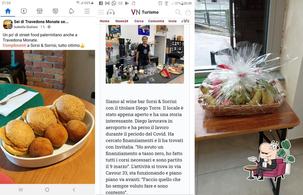 Dai un'occhiata agli interni di Sorsi & Sorrisi