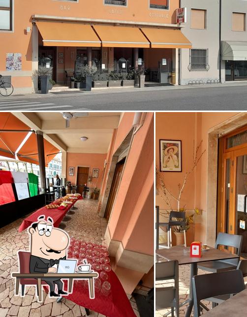La interni e esterno del ristorante