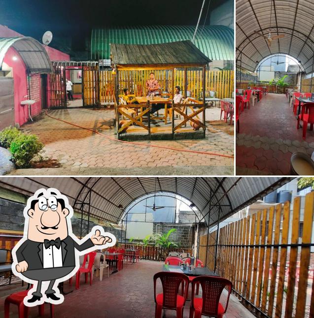 The interior of Biryani katta and restaurants