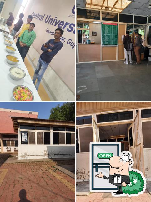 This is the picture depicting exterior and interior at CUG SECTOR 29 CANTEEN