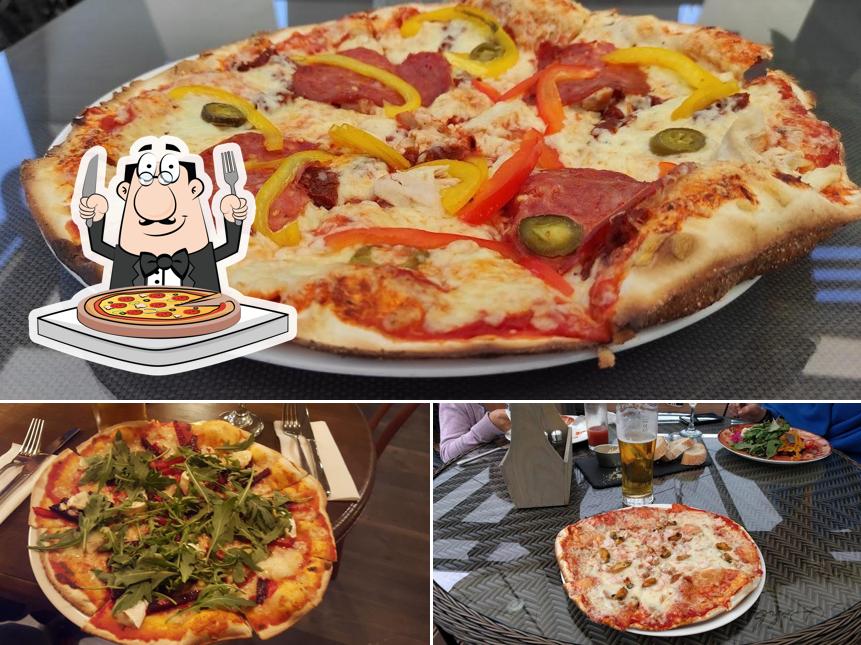 Commandez différents genres de pizzas