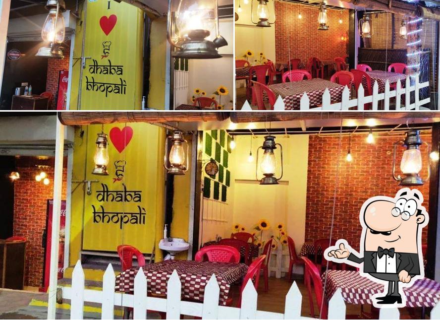 Check out how Dhaba Bhopali looks inside