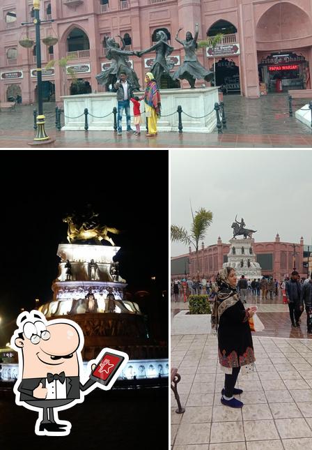 The exterior of Heritage Dhaba